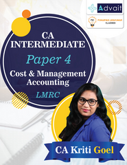 CA Inter (Paper 4) Cost & Management Accounting LMRC by CA Kriti Goel