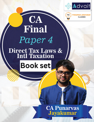 CA Final (Paper 4) DT Book Set by CA Punarvas Jayakumar