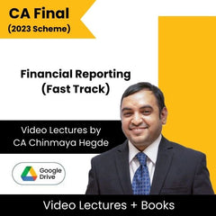 CA Final (2023 Scheme) Financial Reporting (Fast Track) Video Lectures by CA Chinmaya Hegde (Google Drive)