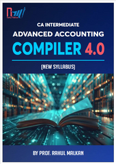 CA Inter Advanced Accounting Compiler 4.0 Book By Prof Rahul Malkan