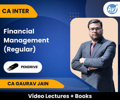 CA Inter Financial Management (Regular) Video Lectures by CA Gaurav Jain (Pendrive)