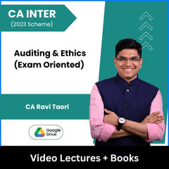 CA Inter (2023 Scheme) Auditing & Ethics (Exam Oriented) Video Lectures by CA Ravi Taori (Google Drive)