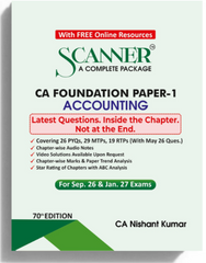 Shuchita Scanner CA Foundation Paper-1 Accounting Green Edition