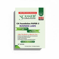 Shuchita Scanner CA Foundation Paper-2 Business Laws Green Edition.