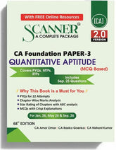 Shuchita Scanner CA Foundation Paper-3 Quantitative Aptitude Green Edition.