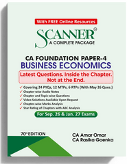 Shuchita Scanner CA Foundation Paper-4 Business Economics Green Edition