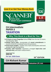 Shuchita Scanner CA Inter Paper - 3 Taxation Green Edition