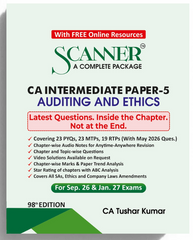 Shuchita Scanner CA Inter Paper - 5 Auditing and Ethics Green Edition