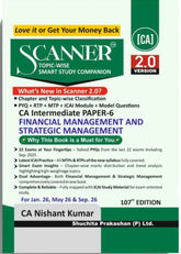 Shuchita Scanner CA Inter Paper - 6 Financial Management and Strategic Management Green Edition