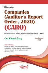 Bharat’s Companies (Auditor’s Report) Order, 2020 (CARO) By CA. Kamal Garg