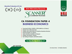 Shuchita Scanner CA Foundation Paper-4 Business Economics Green Edition