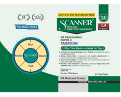 Shuchita Scanner CA Inter Paper - 3 Taxation Green Edition