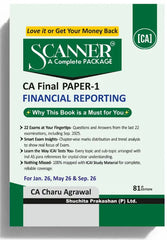 Shuchita Scanner CA Final Paper-1 Financial Reporting Green Edition