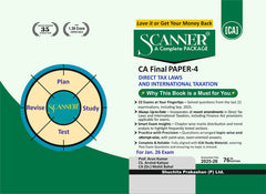 Shuchita Scanner CA Final Paper-4 Direct Tax Laws and International Taxation Green Edition