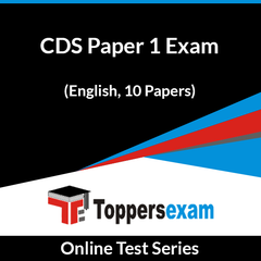CDS Paper 1 Exam Online Test Series (English, 10 Papers)
