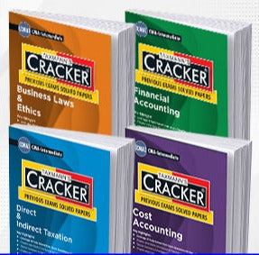 Cracker Combo: Papers 5 to 8 (Law/BLE, FA, DITX/DT & IDT, and CA) Set of 4 Books for CMA Intermediate (2022 Syllabus) by Taxmann