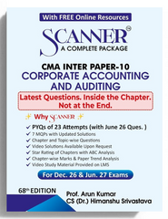 Shuchita Scanner CMA Inter Paper-10 Corporate Accounting and Auditing Green Edition