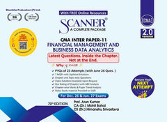 Shuchita Scanner CMA Inter Paper-11 Financial Management and Business Data Analytics Green Edition