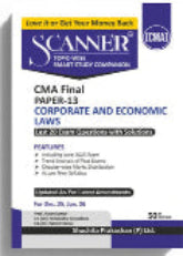 Shuchita Scanner CMA Final Paper - 13 Corporate and Economic Laws Green Edition.
