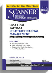 Shuchita Scanner CMA Final Paper - 14 Strategic Financial Management Green Edition.