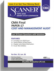 Shuchita Scanner CMA Final Paper - 17 Cost and Management Audit Green Edition.