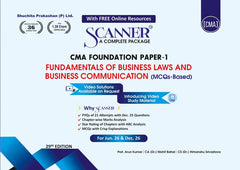 Shuchita Scanner CMA Foundation Paper-1 Fundamentals of Business Laws and Business Communication Green Edition