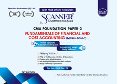 Shuchita Scanner CMA Foundation Paper-2 Fundamentals of Financial and Cost Accounting Green Edition