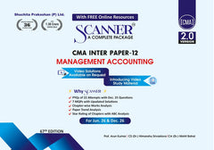 Shuchita Scanner CMA Inter Paper-12 Management Accounting Green Edition