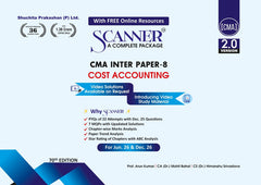 Shuchita Scanner CMA Inter Paper-8 Cost Accounting Green Edition