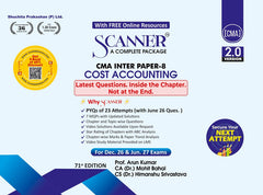 Shuchita Scanner CMA Inter Paper-8 Cost Accounting Green Edition