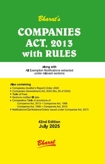 Bharat's Companies Act, 2013 with Rules (Pocket Edition)