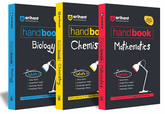 Arihant's Combos of Handbook Biology + Handbook Chemistry + Handbook Mathematics For Engg & Medical Exams