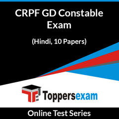 CRPF GD Constable Exam Online Test Series (Hindi, 10 Papers)