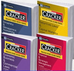Cracker Combo: Papers 5 to 8 (CMA, SLCM, EBCL and FM & SM) Set of 4 Books for CS Executive (2017 Syllabus) by Taxmann