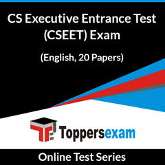 CS Executive Entrance Test (CSEET) Exam Online Test Series (English, 20 Papers)