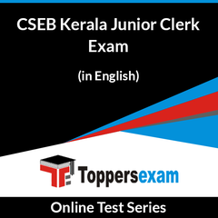 CSEB Kerala Junior Clerk Exam Online Test Series (English)
