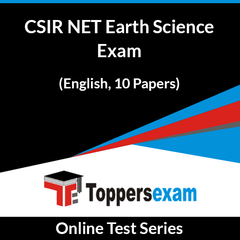 CSIR NET Earth Science Exam Online Test Series (English, 10 Papers)