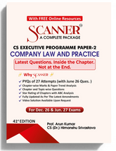 Shuchita Scanner CS Executive Paper-2 Company Law and Practice Green Edition