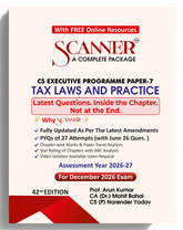 Shuchita Scanner CS Executive Paper-7 Tax Laws and Practice Green Edition