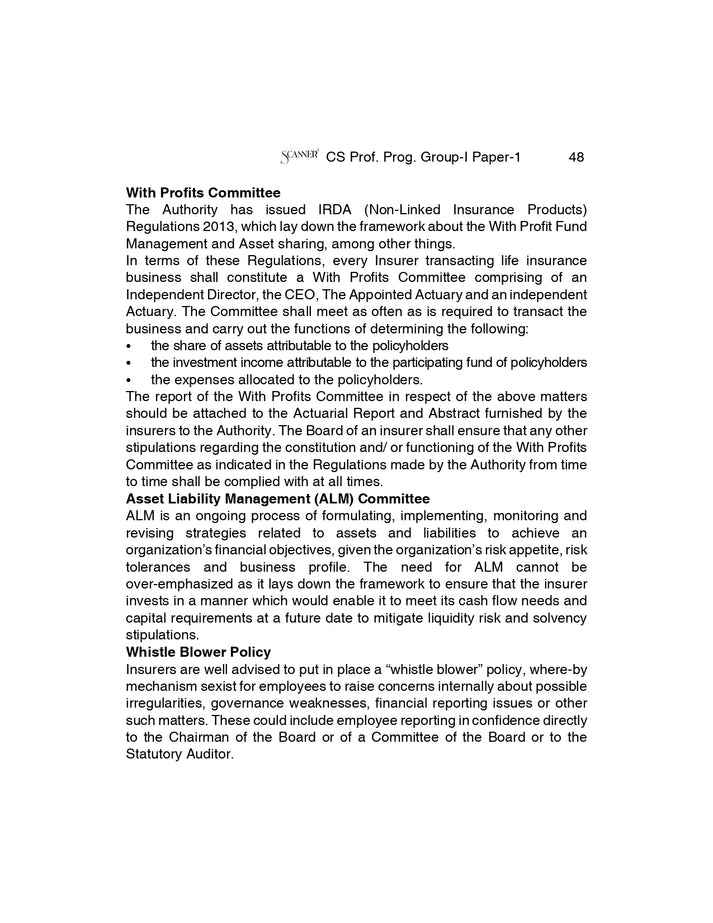 Shuchita Scanner CS Professional Paper-1 Environmental, Social and Governance Principle and Practice Green Edition