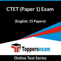 CTET (Paper 1) Exam Online Test Series (English, 15 Papers)