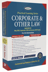 Commercial's Padhuka's (Practical Learning Series) (Paper 1 to 6) Combo Books for CA Inter by CA G. Sekar and CA B. Saravana Prasath