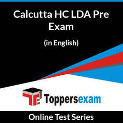 Calcutta HC LDA Pre Exam Online Test Series (English)