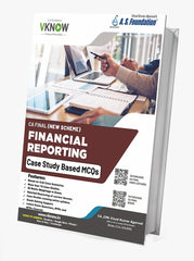 CA Final Financial Reporting (Case Study Based) MCQ Book by CA Vinod Kumar Agarwal