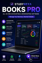 StudyNexa Books Pro – All-in-One Accounting & GST Software