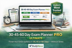 30-45-60 Day Exam Planner PRO ULTIMATE