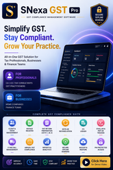 SNexa GST Pro – GST Return Preparation & Compliance Management Software