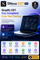 SNexa GST Pro โ GST Return Preparation & Compliance Management Software