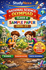 NSO Class 4 Sample Paper 2026–27 | StudyNexa Olympiad Science Practice Book