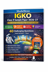 IGKO Class 9 Sample Paper 2026–27 | StudyNexa International General Knowledge Olympiad Practice Book